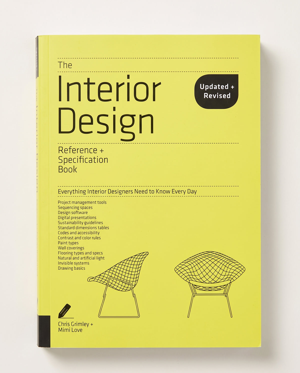 The book cover, flat lay, 5.75 x 8.25 in