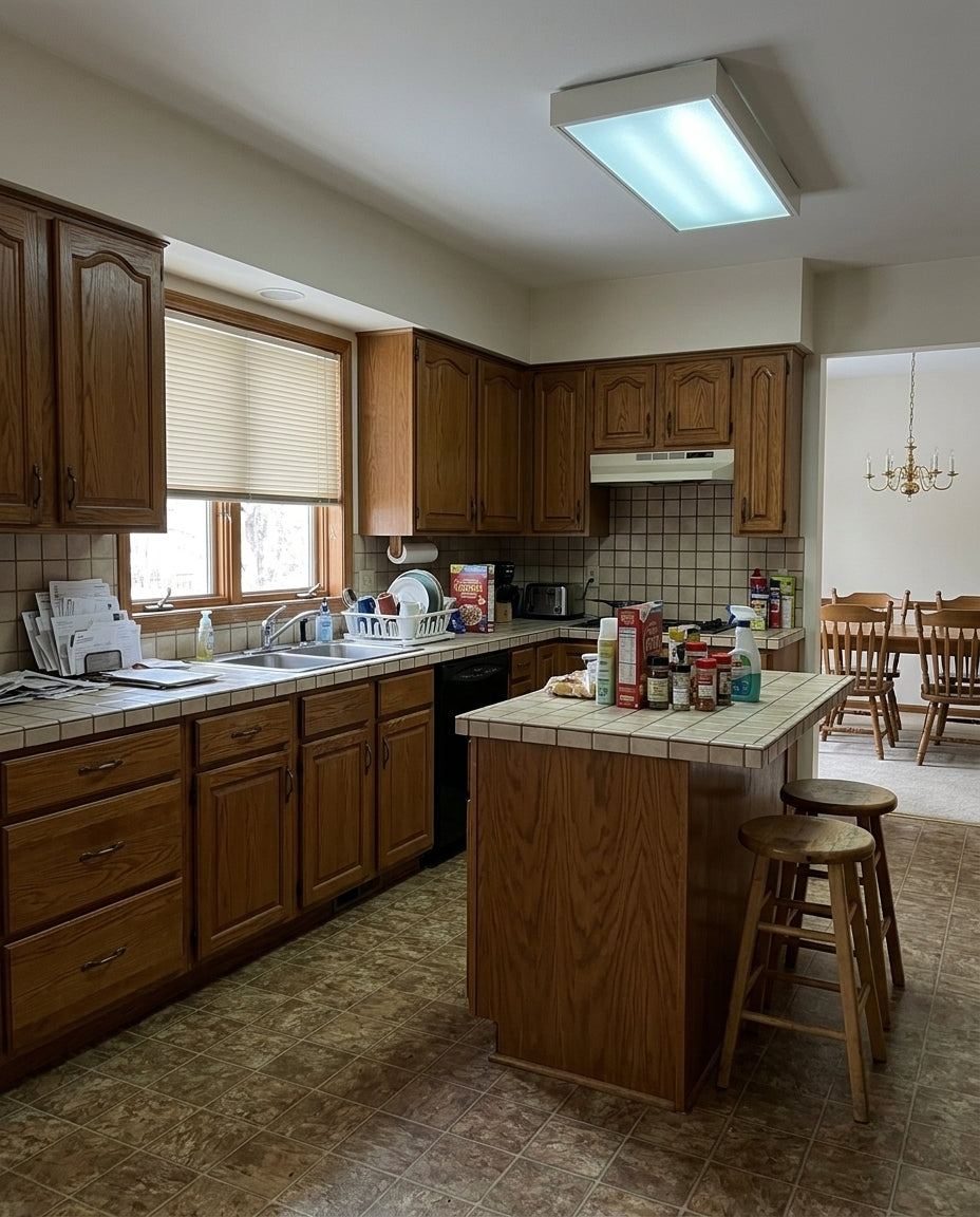 Kitchen before